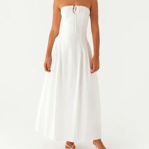 Peppermayo Ivory Lace Dress